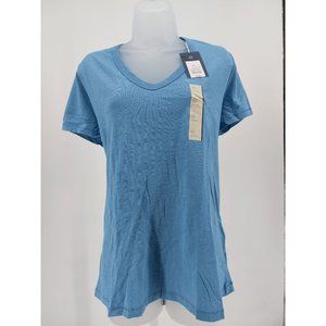 Women's Short Sleeve V-Neck T-Shirt - Size XL